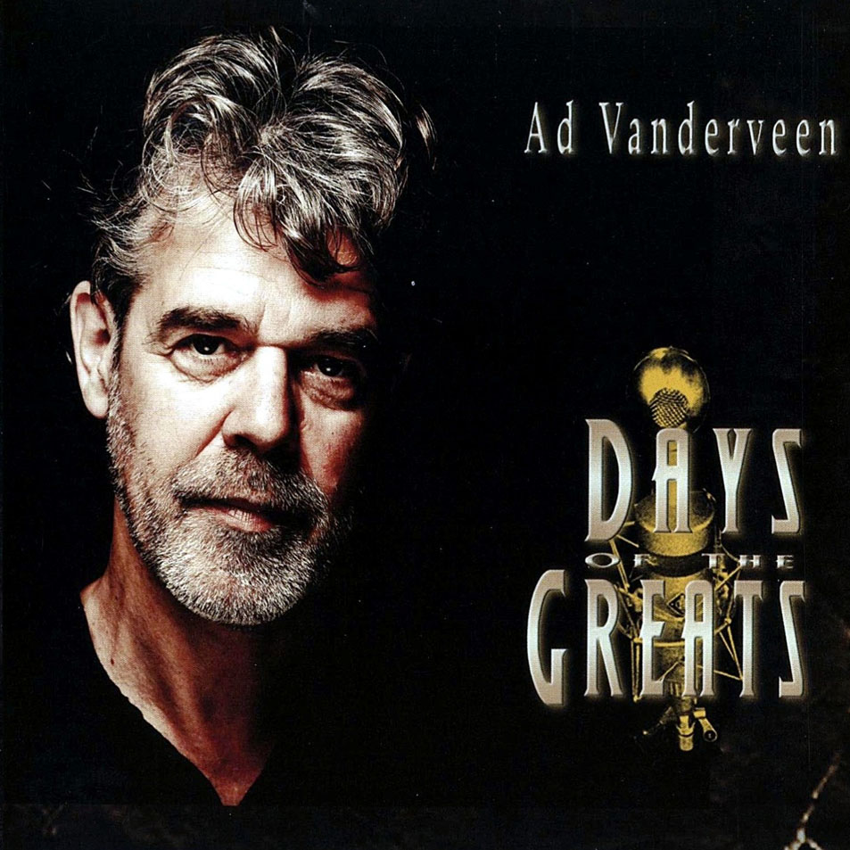 Cartula Frontal de Ad Vanderveen - Days Of The Greats