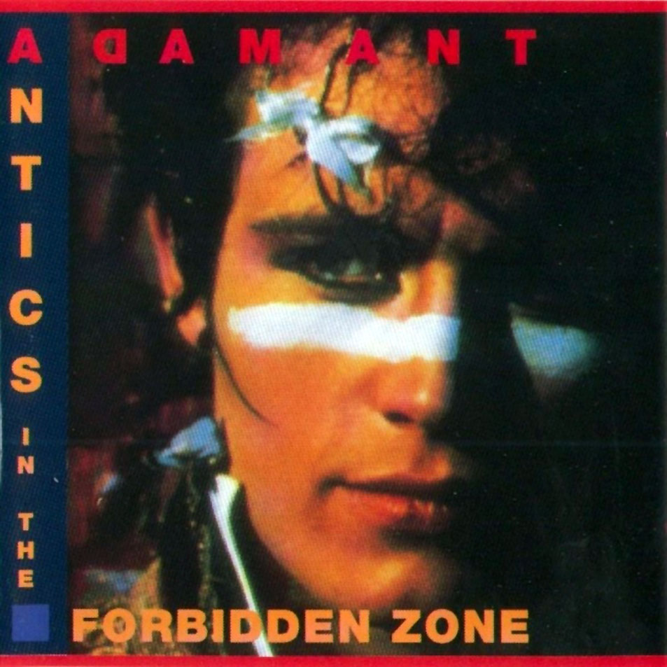 Cartula Frontal de Adam Ant - Antics In The Forbidden Zone