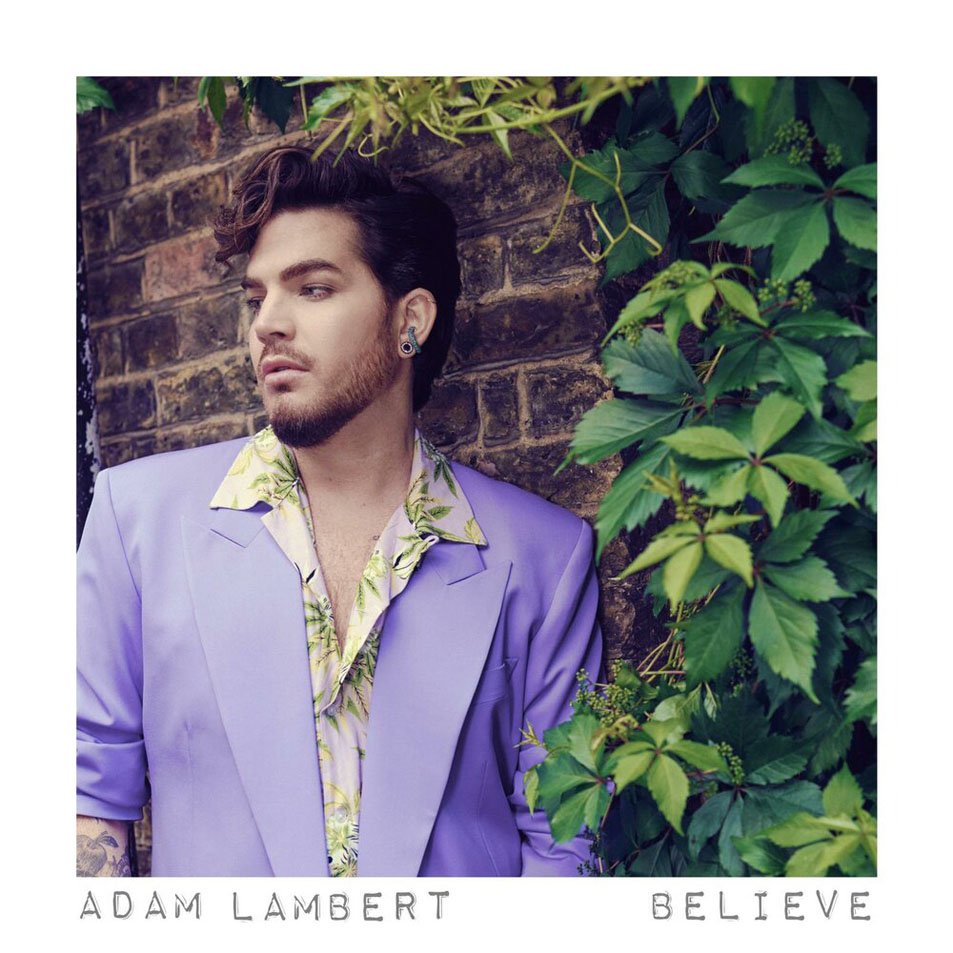 Cartula Frontal de Adam Lambert - Believe (Cd Single)