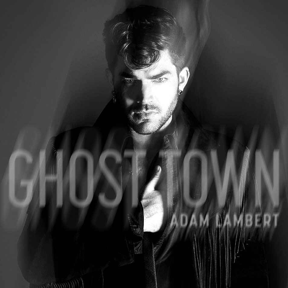 Cartula Frontal de Adam Lambert - Ghost Town (Cd Single)