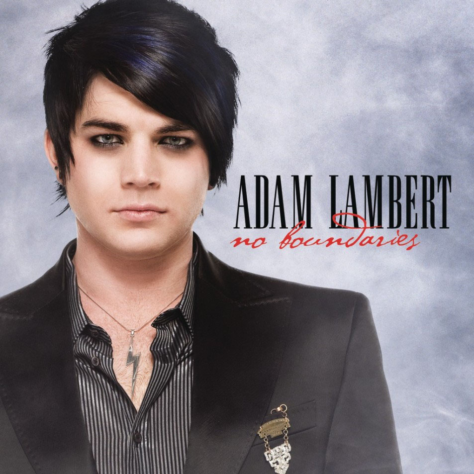 Cartula Frontal de Adam Lambert - No Boundaries (Cd Single)