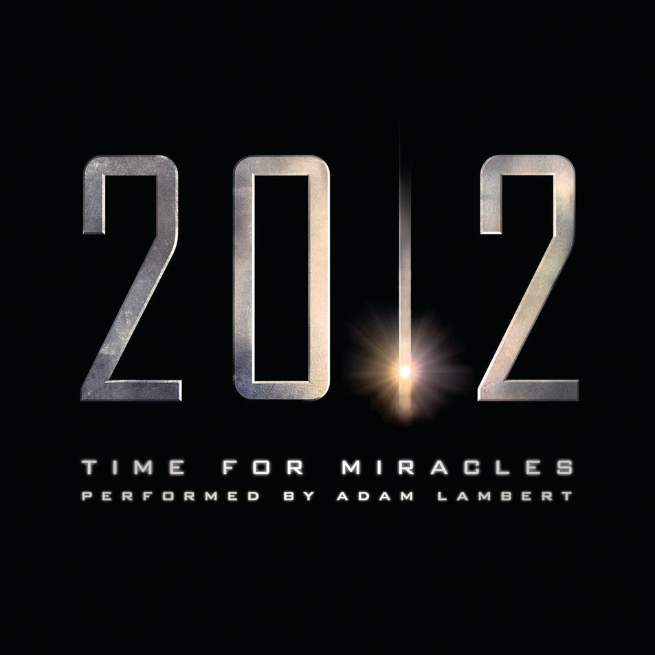 Cartula Frontal de Adam Lambert - Time For Miracles (Cd Single)