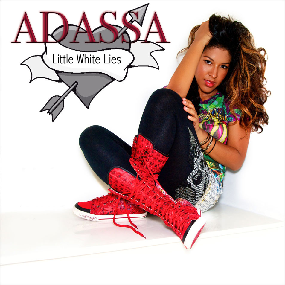 Cartula Frontal de Adassa - Little White Lies (Cd Single)