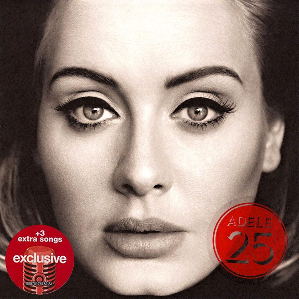 Cartula Frontal de Adele - 25 (Target Edition)