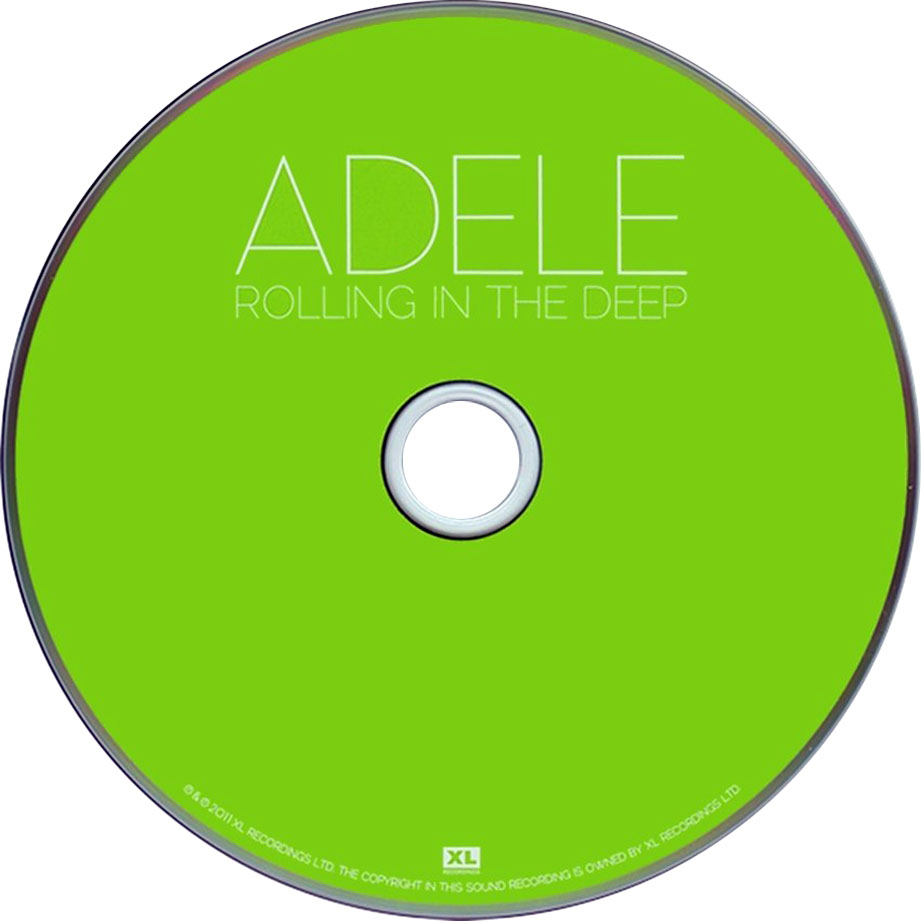 Cartula Cd de Adele - Rolling In The Deep (Cd Single)