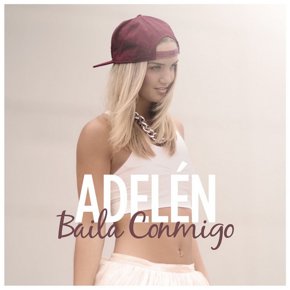 Cartula Frontal de Adelen - Baila Conmigo (Cd Single)