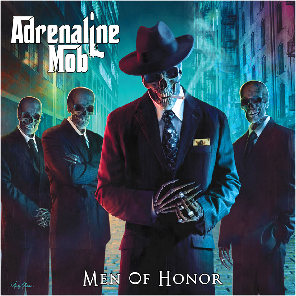 Cartula Frontal de Adrenaline Mob - Men Of Honor
