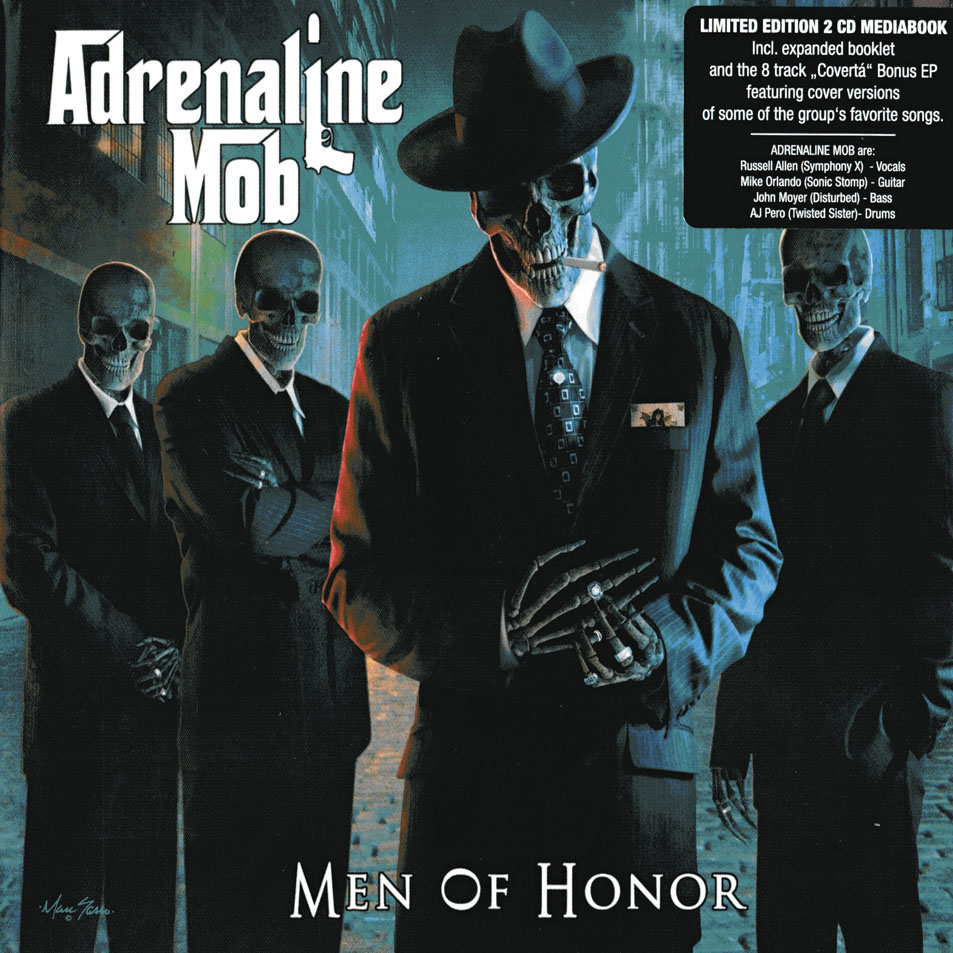 Cartula Frontal de Adrenaline Mob - Men Of Honor (Limited Edition)