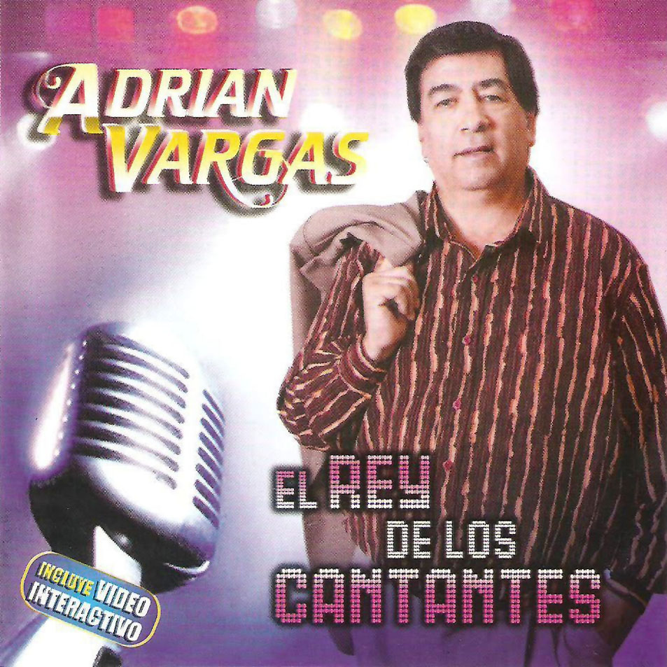 Cartula Frontal de Adrian Vargas - El Rey De Los Cantantes