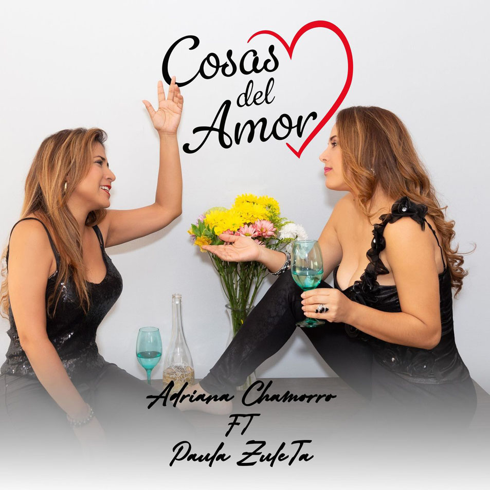 Cartula Frontal de Adriana Chamorro - Cosas Del Amor (Featuring Paula Zuleta) (Cd Single)