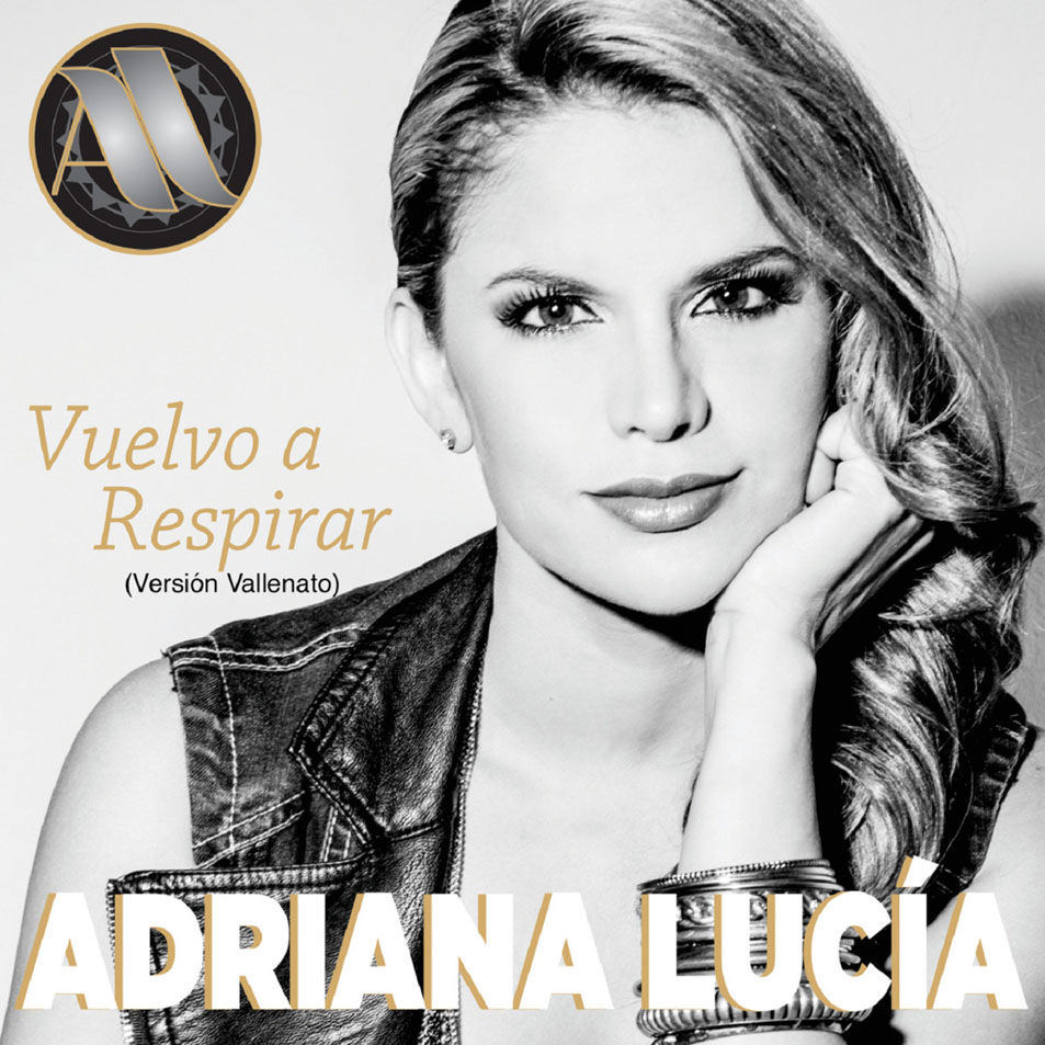 Cartula Frontal de Adriana Lucia - Vuelvo A Respirar (Version Vallenato) (Cd Single)