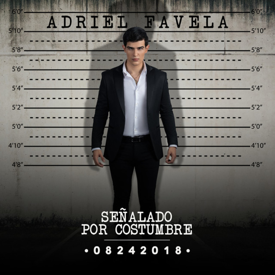 Cartula Frontal de Adriel Favela - Sealado Por Costumbre