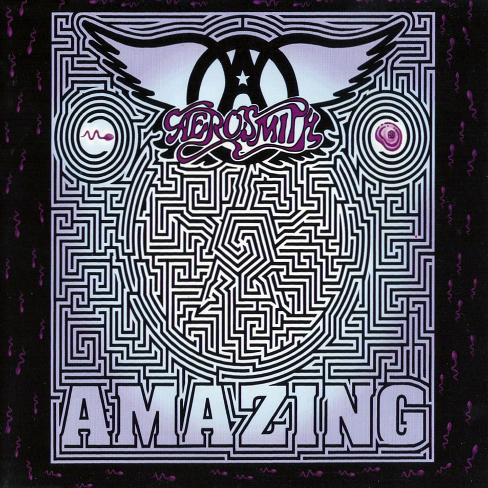 Cartula Frontal de Aerosmith - Amazing (Cd Single)