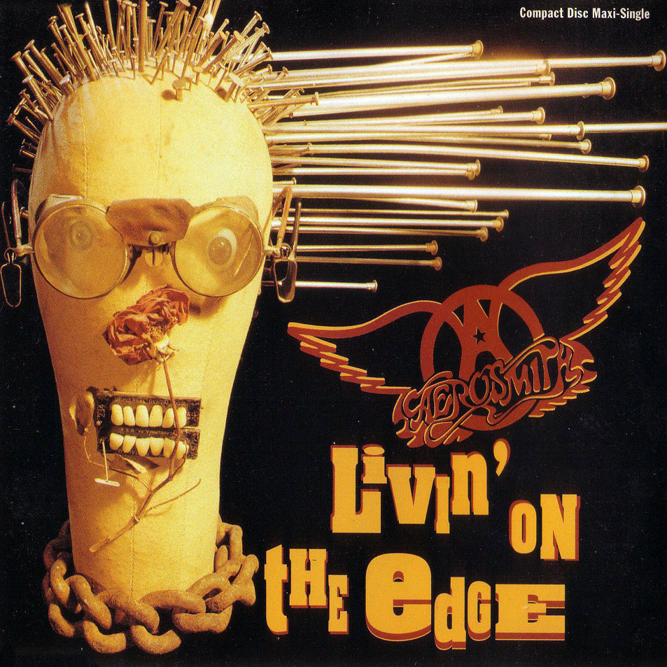 Cartula Frontal de Aerosmith - Livin' On The Edge (Cd Single)