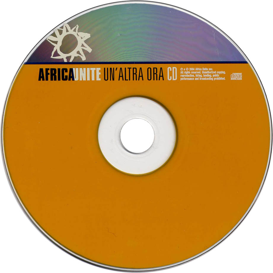 Cartula Cd de Africa Unite - Un' Altra Ora