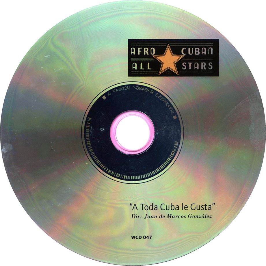 Cartula Cd de Afro Cuban All Stars - A Toda Cuba Le Gusta