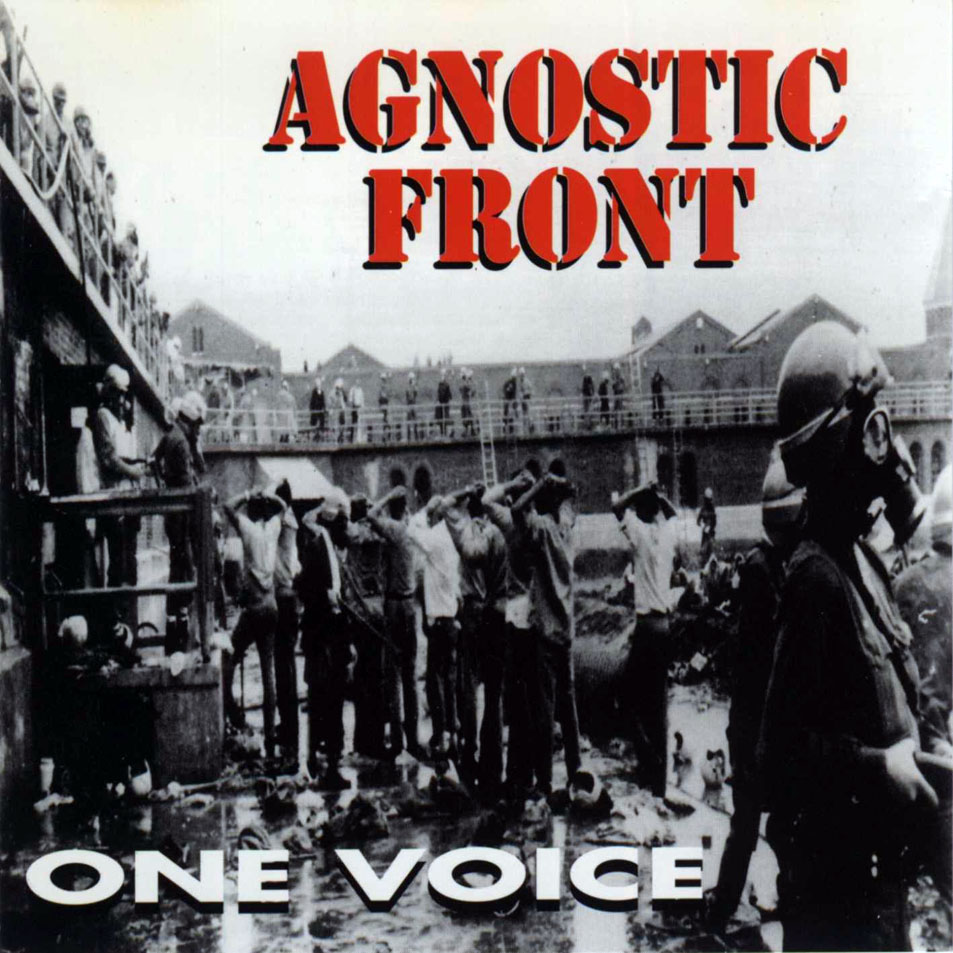 Cartula Frontal de Agnostic Front - One Voice