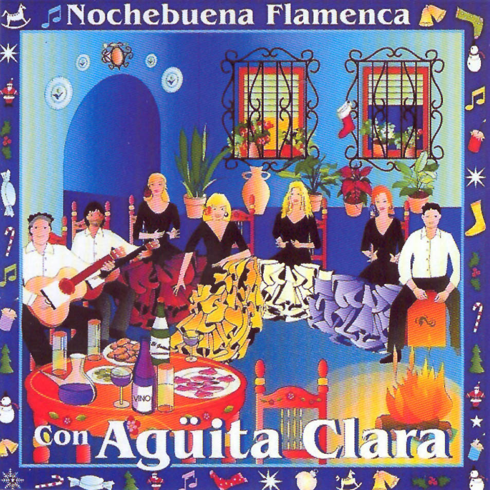 Cartula Frontal de Agita Clara - Nochebuena Flamenca