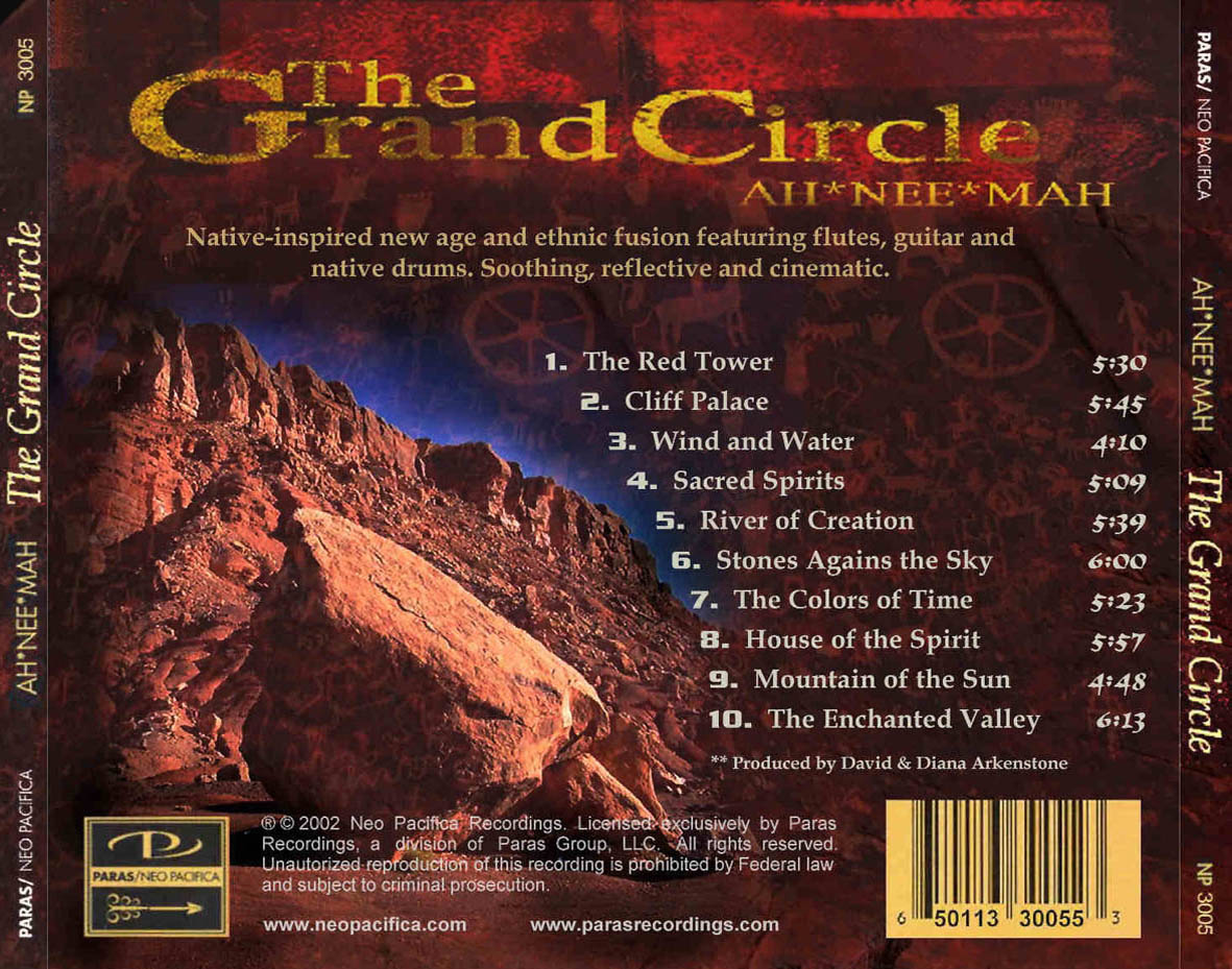 Cartula Trasera de Ah*nee*mah - The Grand Circle
