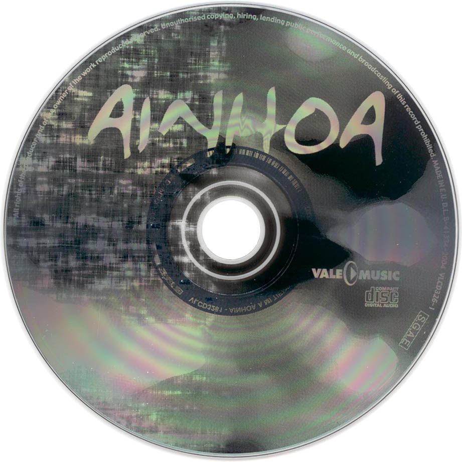 Cartula Cd de Ainhoa - Mi Tiempo Roto