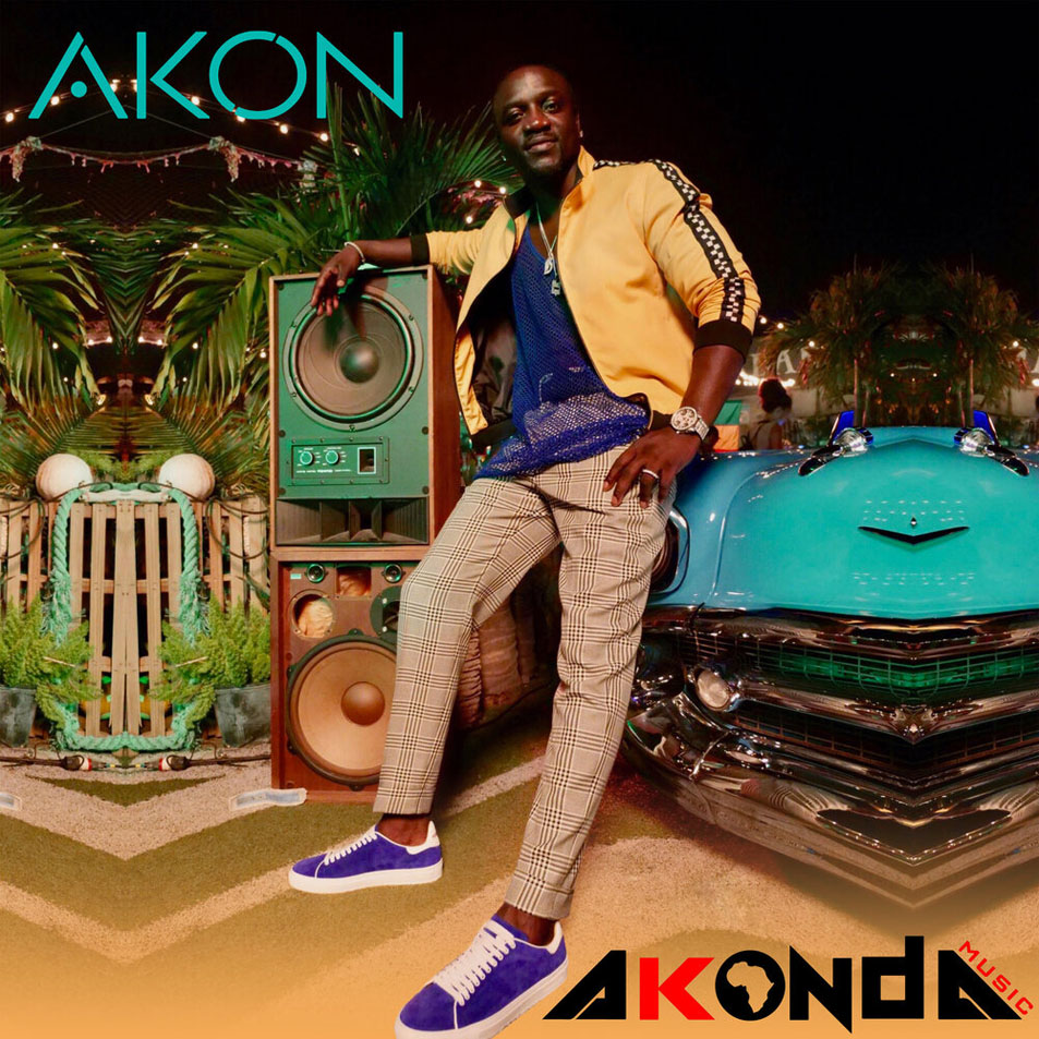 Cartula Frontal de Akon - Akonda