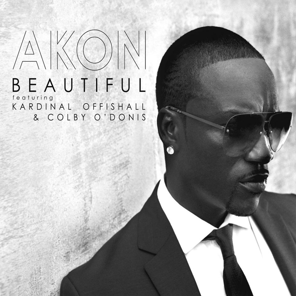 Cartula Frontal de Akon - Beautiful (Featuring Kardinal Offishall & Colby O'donis) (Cd Single)