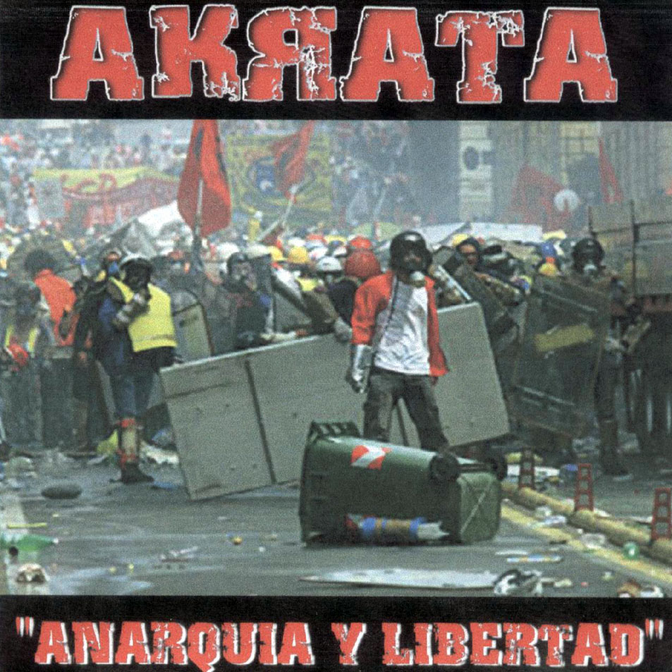 Cartula Frontal de Akrata - Anarquia Y Libertad