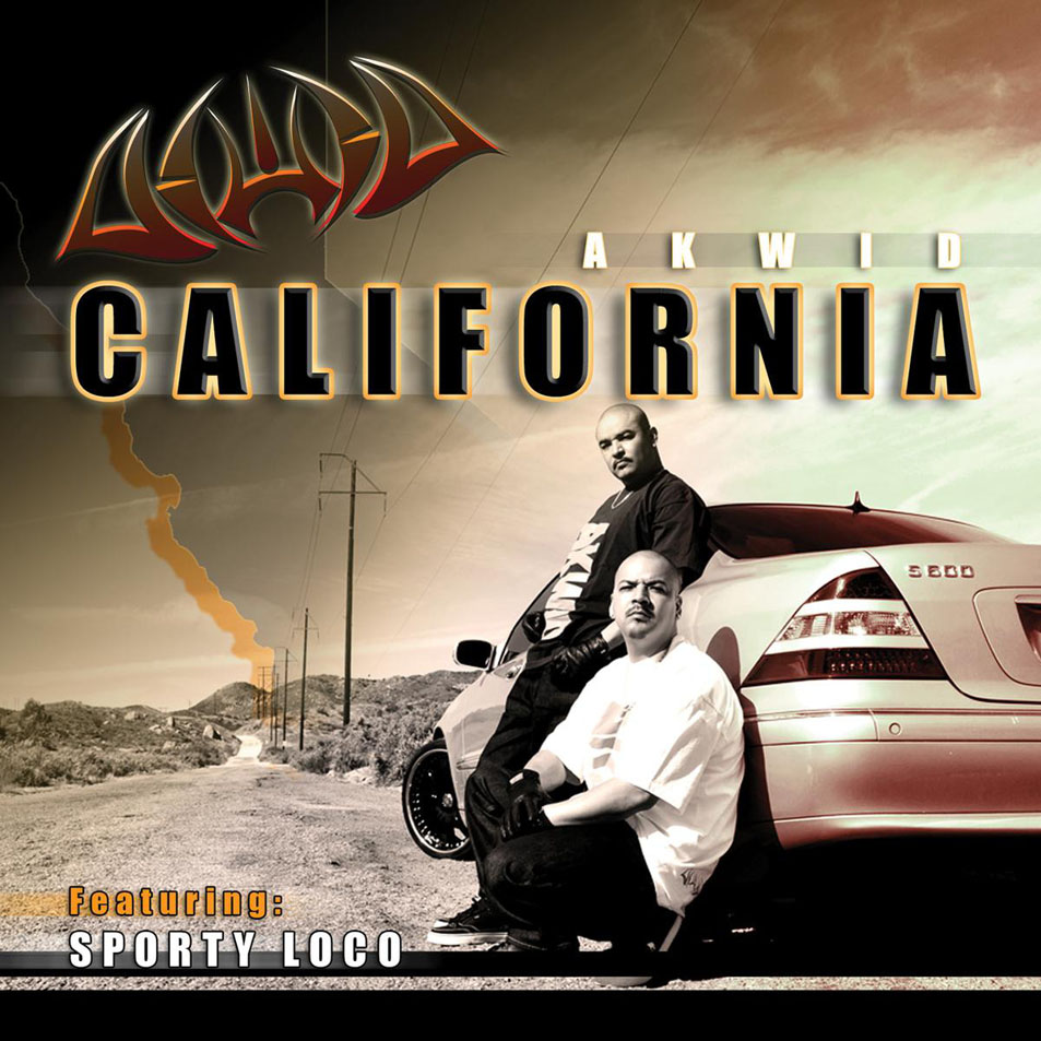 Cartula Frontal de Akwid - California (Featuring Sporty Loco) (Cd Single)