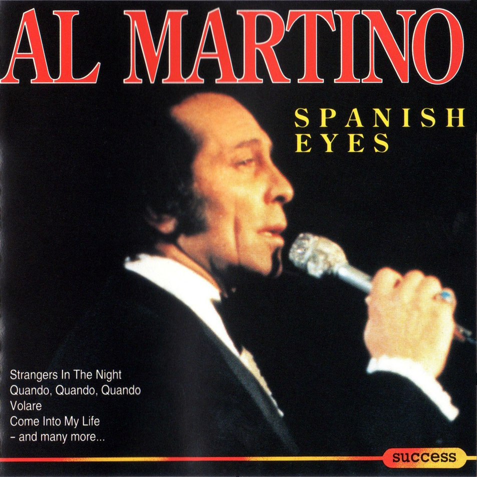 Cartula Frontal de Al Martino - Spanish Eyes (1993)