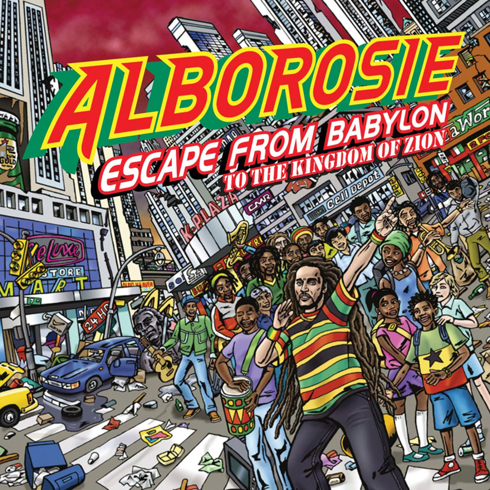 Cartula Frontal de Alborosie - Escape From Babylon