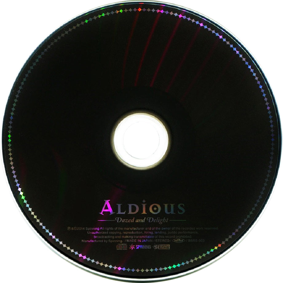 Cartula Cd de Aldious - Dazed And Delight