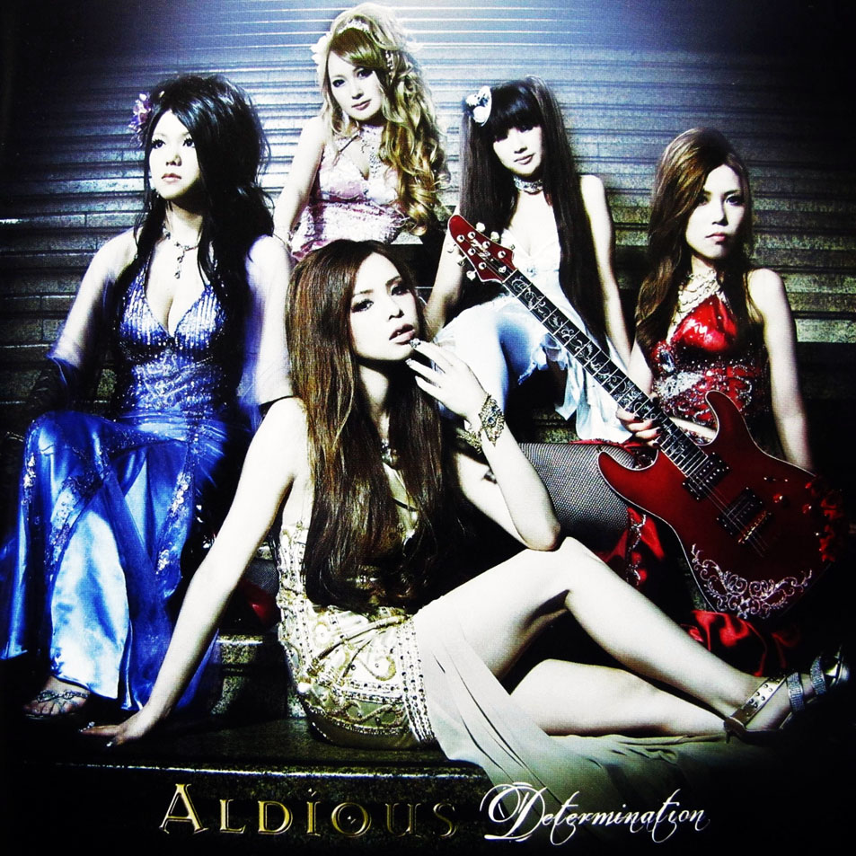 Cartula Frontal de Aldious - Determination