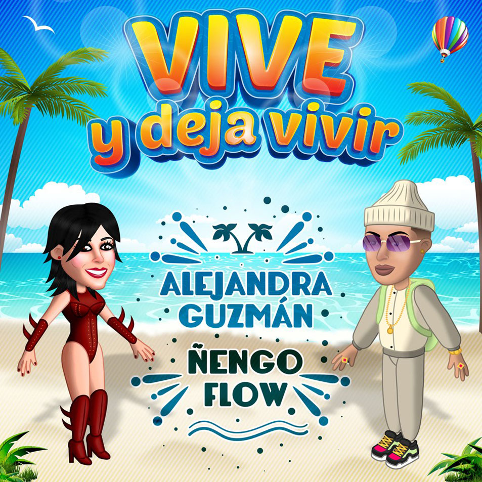 Cartula Frontal de Alejandra Guzman - Vive Y Deja Vivir (Featuring engo Flow) (Cd Single)