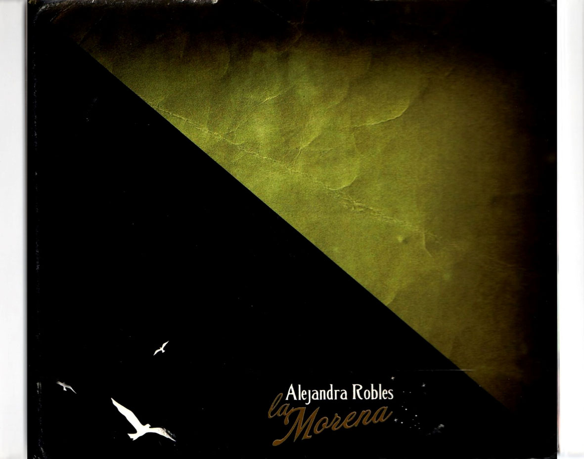 Cartula Interior Trasera de Alejandra Robles - La Morena