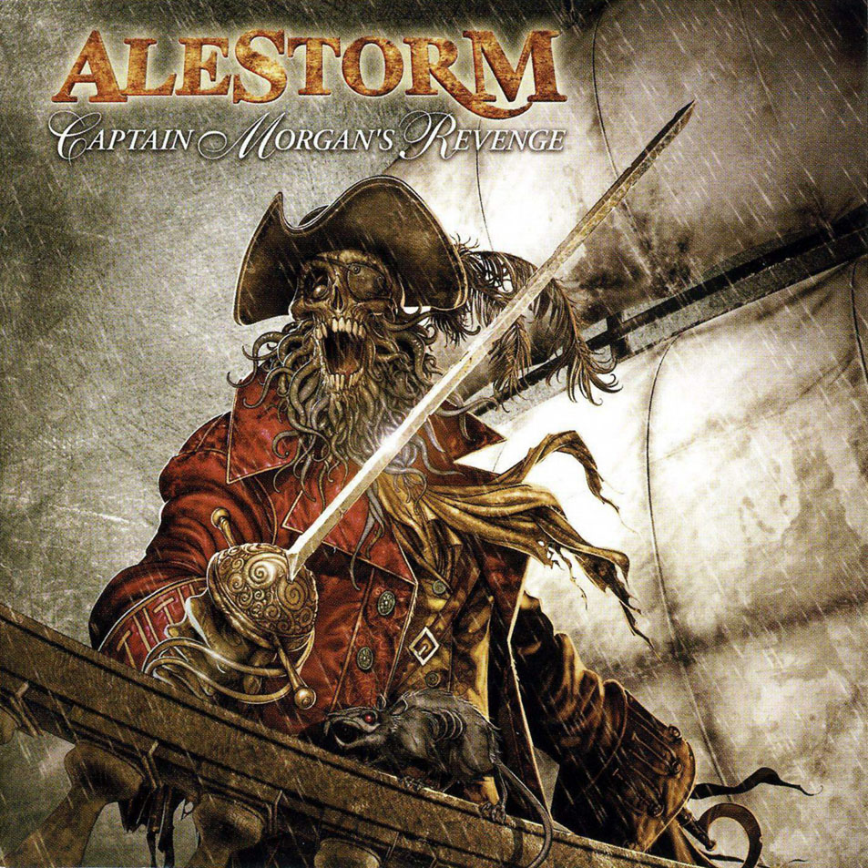 Cartula Frontal de Alestorm - Captain Morgan's Revenge