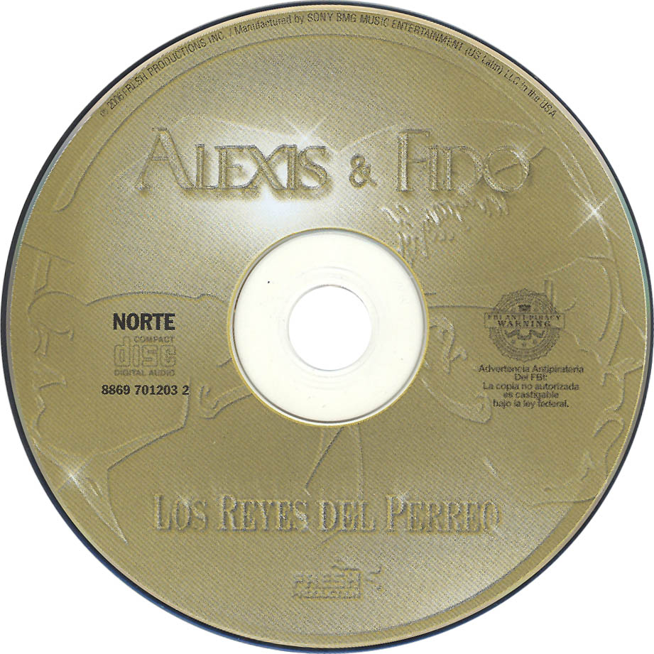 Cartula Cd de Alexis & Fido - Los Reyes Del Perreo