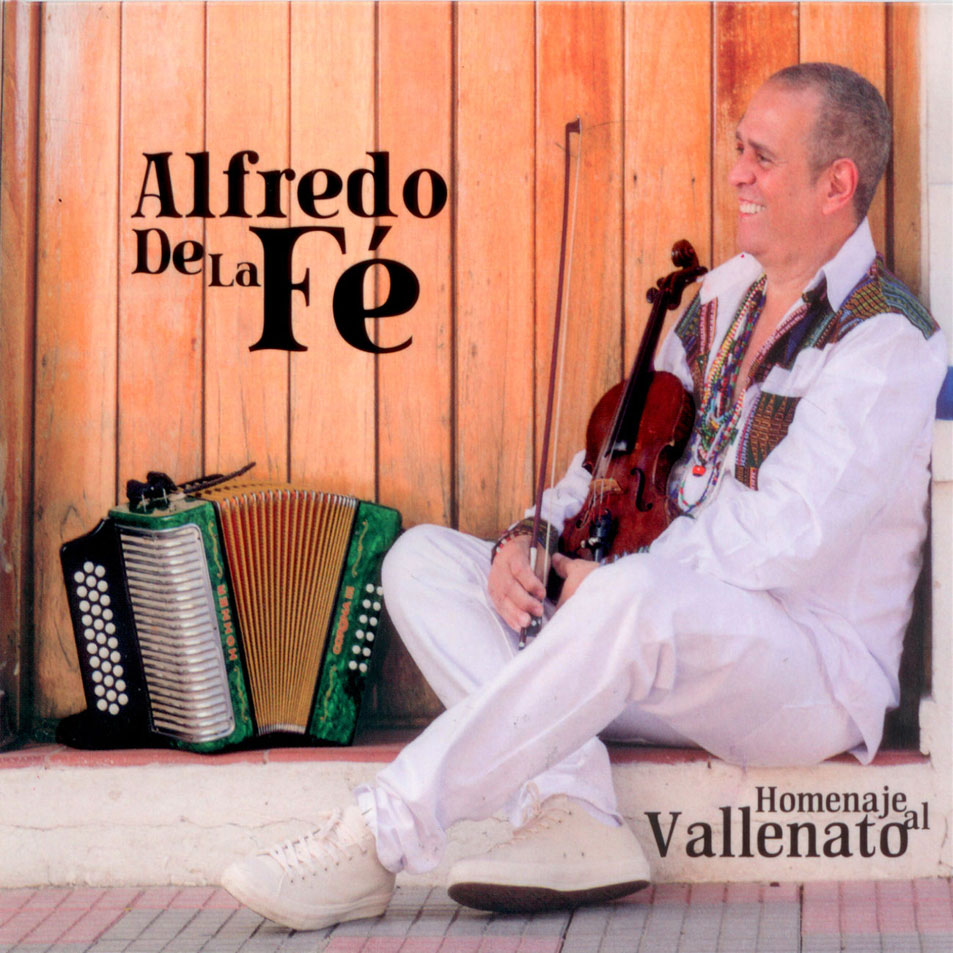 Cartula Frontal de Alfredo De La Fe - Homenaje Al Vallenato