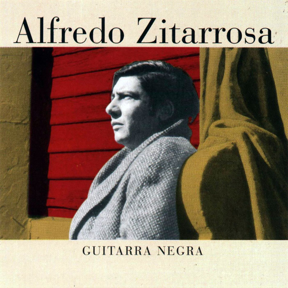 Cartula Frontal de Alfredo Zitarrosa - Guitarra Negra (2003)
