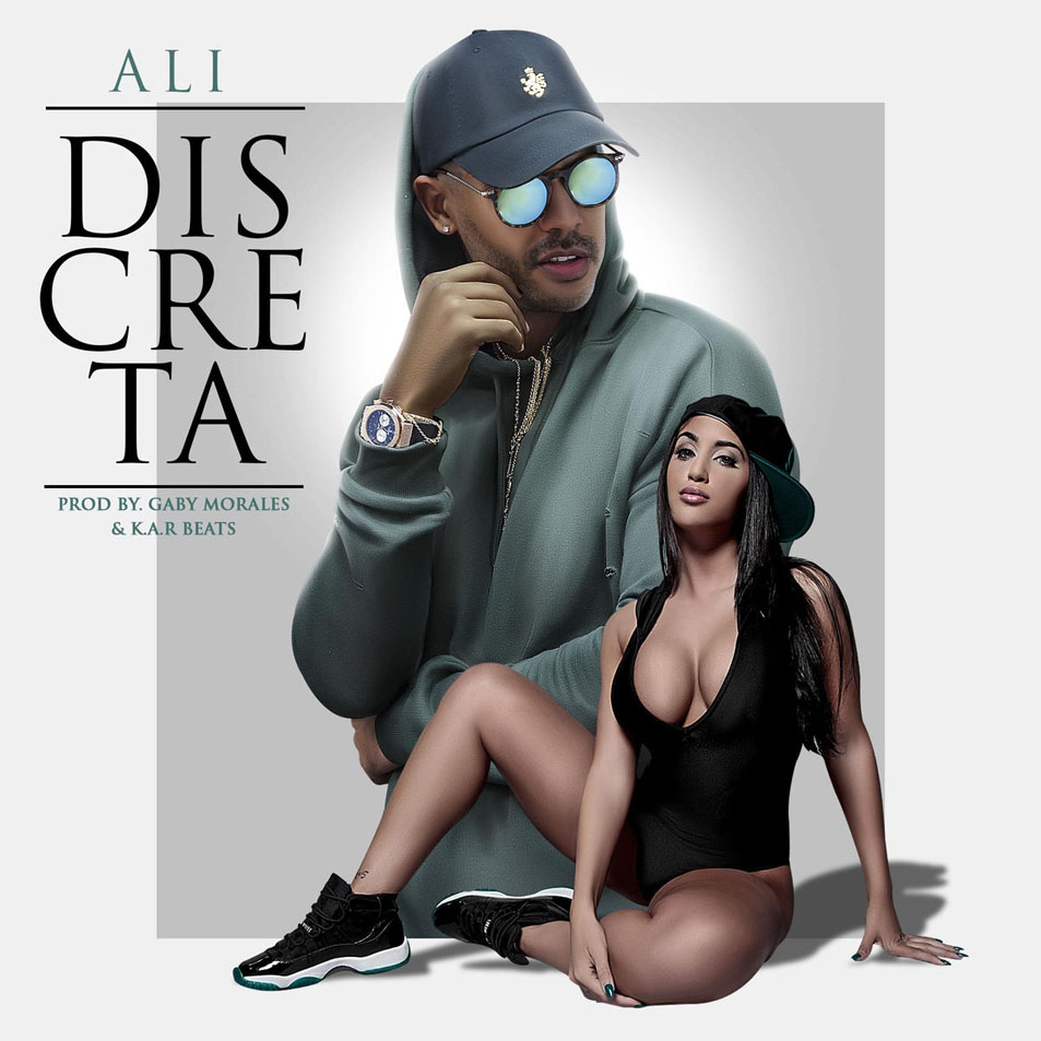 Cartula Frontal de Ali - Discreta (Cd Single)