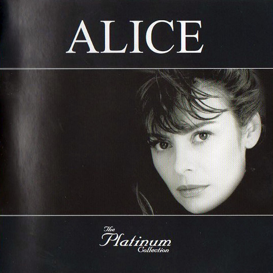Cartula Frontal de Alice - The Platinum Collection