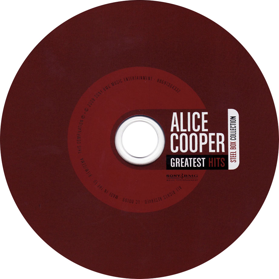 Cartula Cd de Alice Cooper - Greatest Hits (Steel Box Collection)