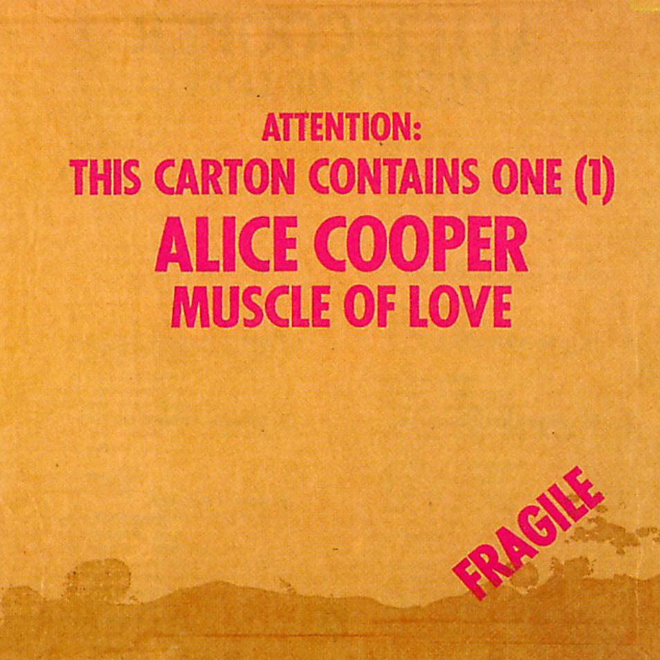 Cartula Frontal de Alice Cooper - Muscle Of Love