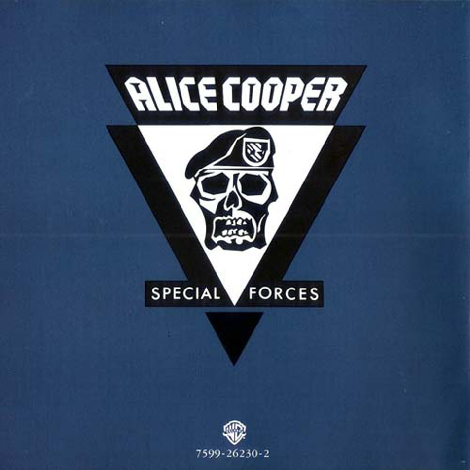 Cartula Interior Frontal de Alice Cooper - Special Forces