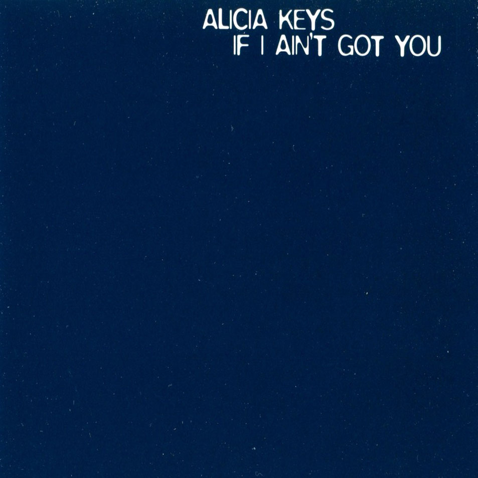 Cartula Interior Frontal de Alicia Keys - If I Ain't Got You (Cd Single)