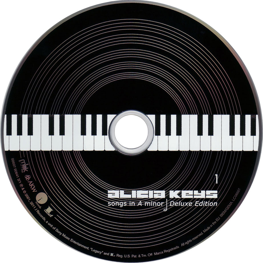 Cartula Cd1 de Alicia Keys - Songs In A Minor (10th Anniversary Edition) (Deluxe Edition)