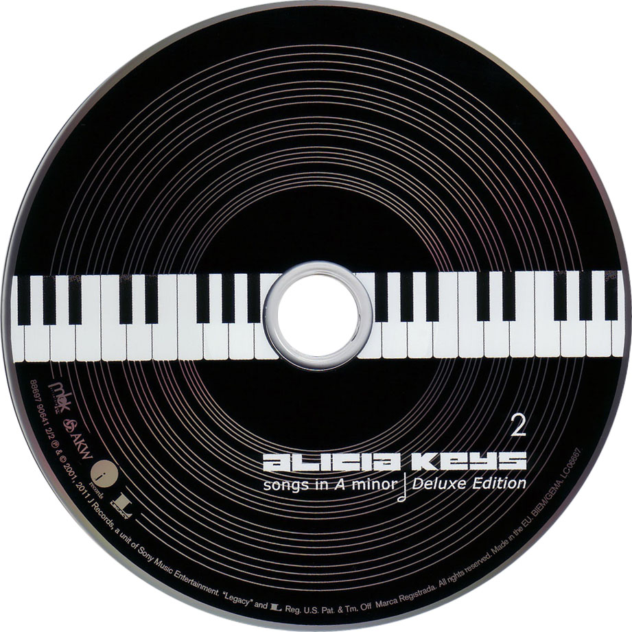 Cartula Cd2 de Alicia Keys - Songs In A Minor (10th Anniversary Edition) (Deluxe Edition)