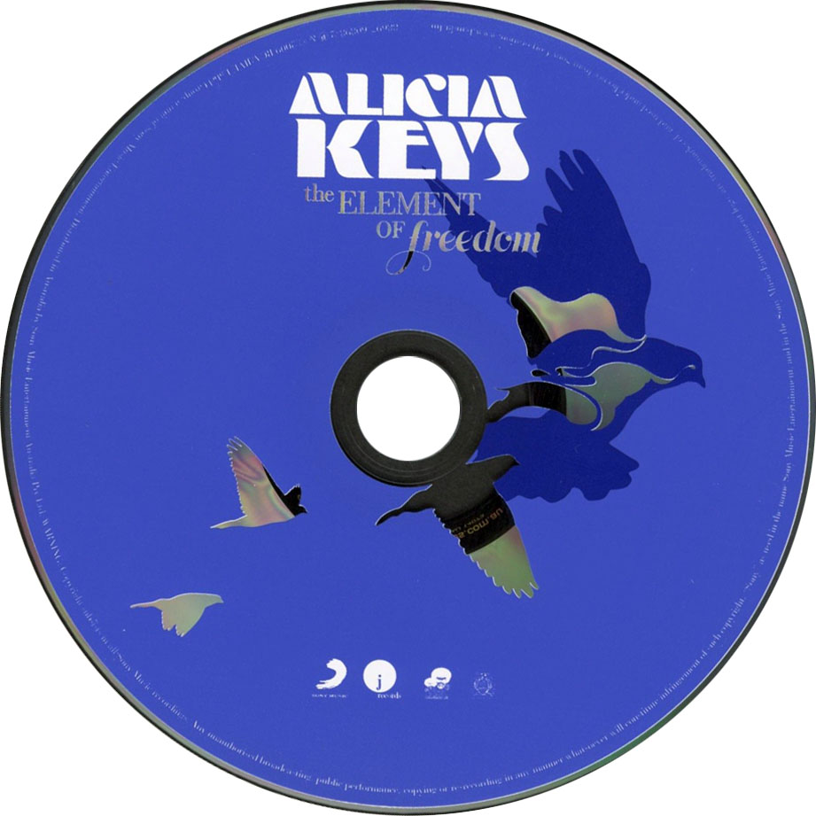 Cartula Cd de Alicia Keys - The Element Of Freedom (Deluxe Edition)