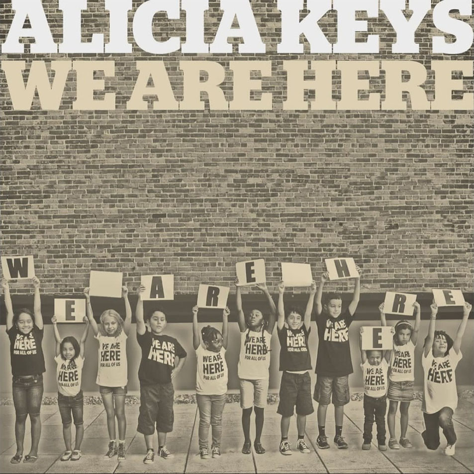 Cartula Frontal de Alicia Keys - We Are Here (Cd Single)