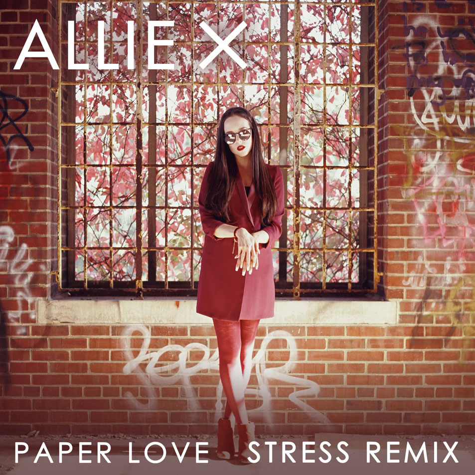 Cartula Frontal de Allie X - Paper Love (Stress Remix) (Cd Single)