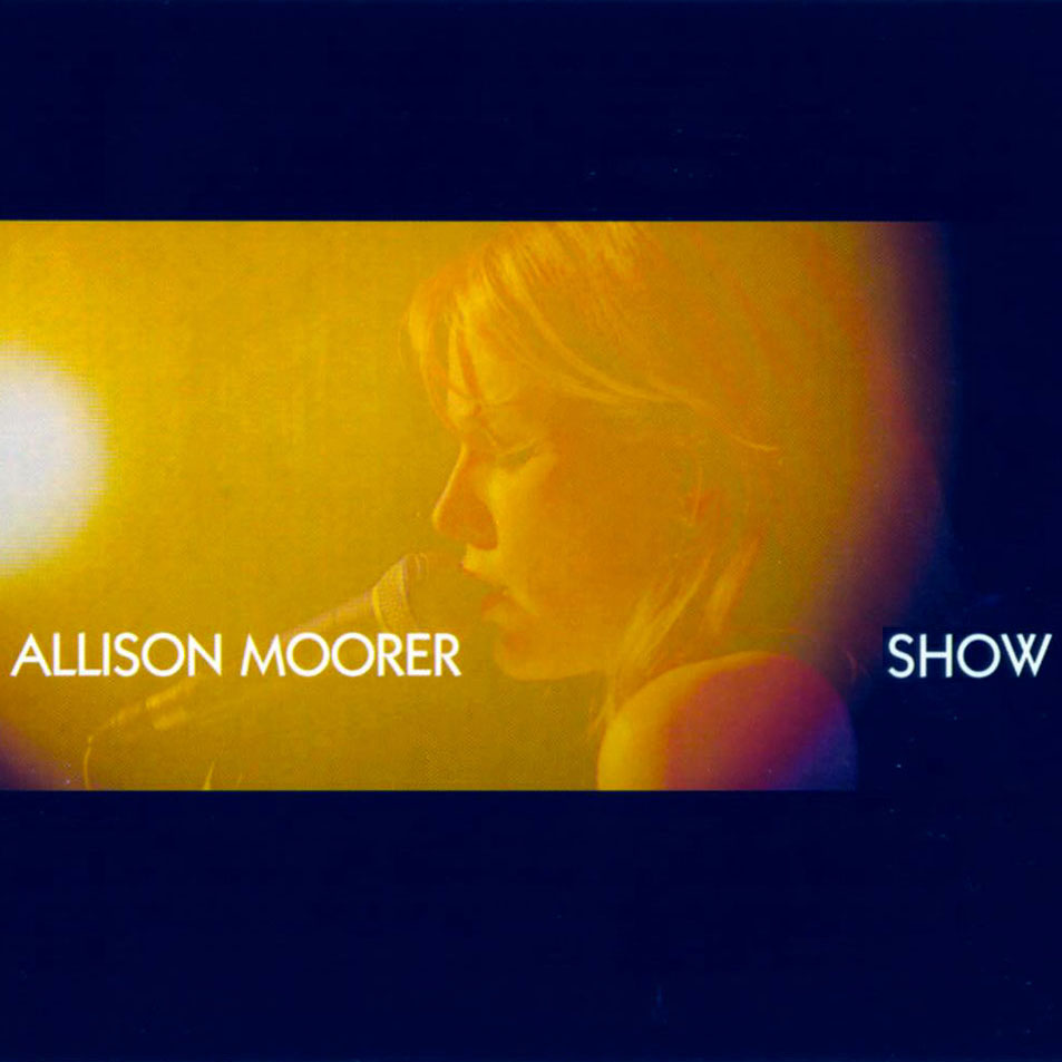 Cartula Frontal de Allison Moorer - Show